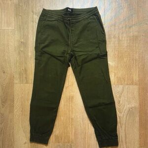 Women's Olive Jogger Pants